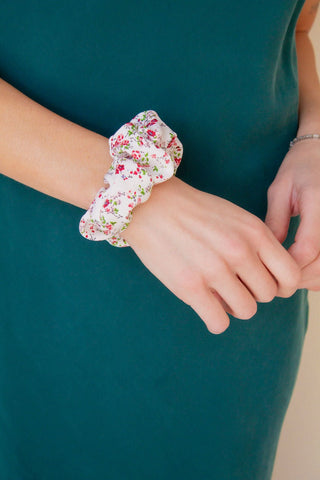 Floral Whispers Scrunchie - Scrunchies - ANDI