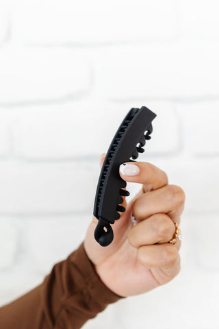 Black Banana Claw Clip - Clips - ANDI