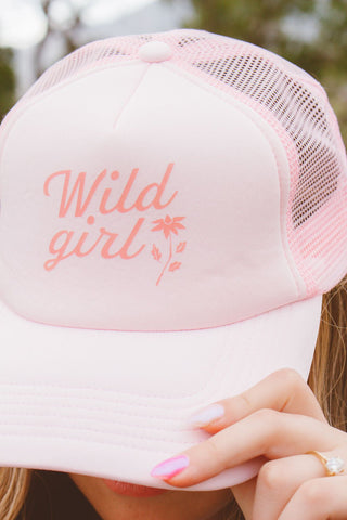 Wild Girl Trucker Hat - Hats - ANDI