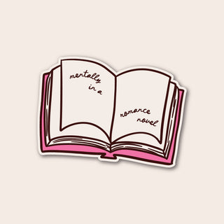 Romance Novel Sticker