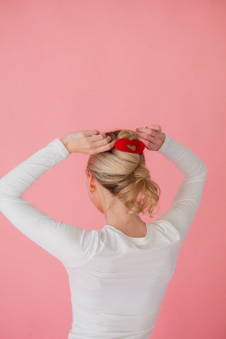 Flat Heart Claw Clip