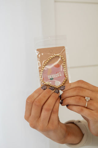 Gold Beaded Bracelet