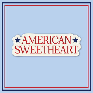 American Sweetheart Sticker