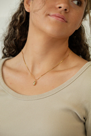 Gold Droplet Necklace