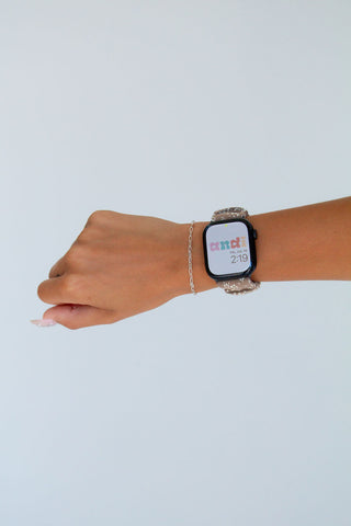 Neutral Floral Apple Watch Band