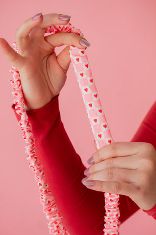 Hearted Check Lanyard