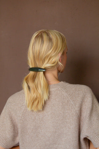Long Oval Barrette
