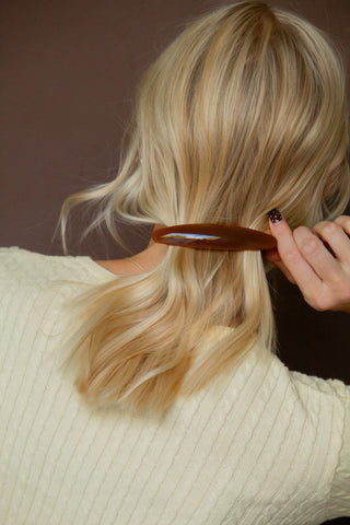 Long Oval Barrette