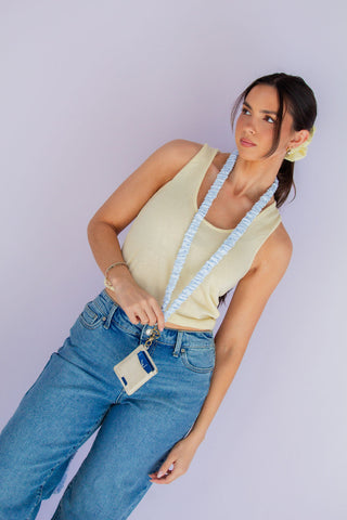 Extended Size Scrunchie Lanyard