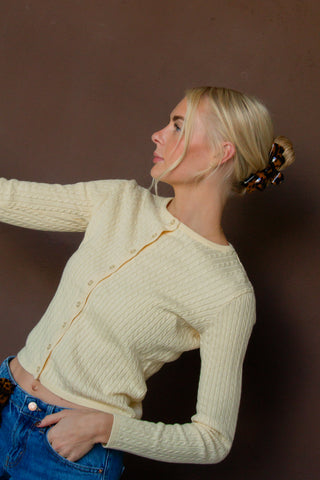 Tortoise Bow Claw Clip