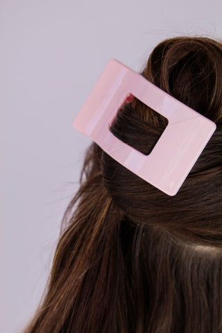Rectangle Cutout Claw Clip