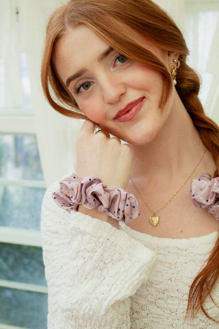 Plum Pop Oversized Scrunchie