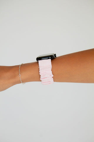 Dainty Pink Textured Apple Watch Band