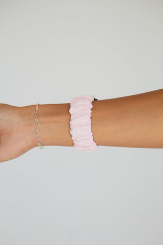 Dainty Pink Textured Apple Watch Band