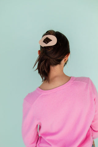 Diamond Cutout Claw Clip