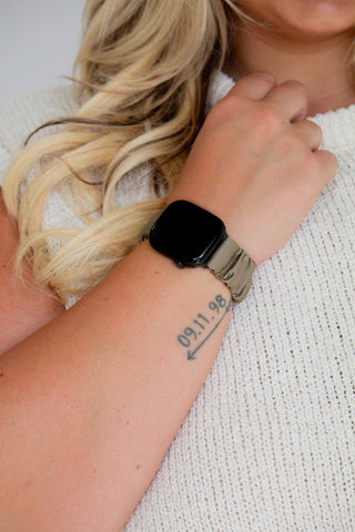 Laurel Satin Apple Watch Band