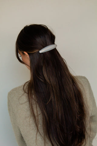 Long Oval Barrette