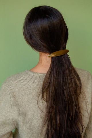 Long Oval Barrette