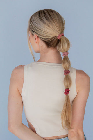 Ribbed Hair Tie Pack
