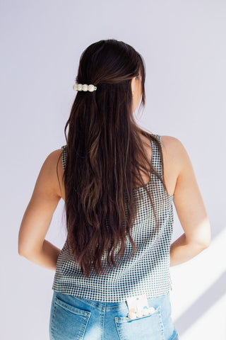 Queen of Pearls Barrette