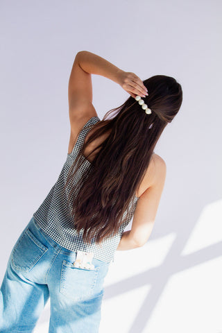 Queen of Pearls Barrette