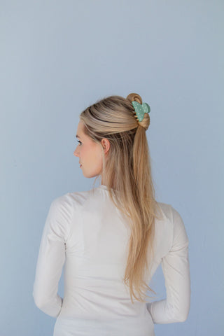 Small Crystal Claw Clip