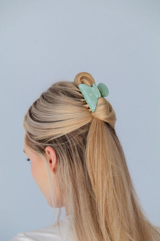 Small Crystal Claw Clip