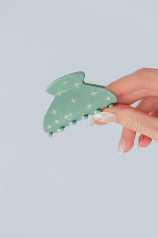 Small Crystal Claw Clip