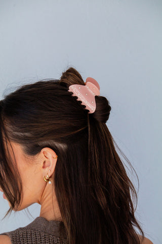 Small Crystal Claw Clip