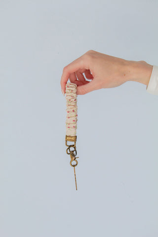 April Flowers Keychain