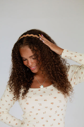Thick Wavy Hard Headband