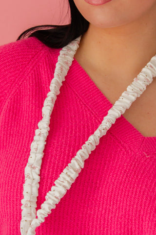 Dotted Bow Lanyard