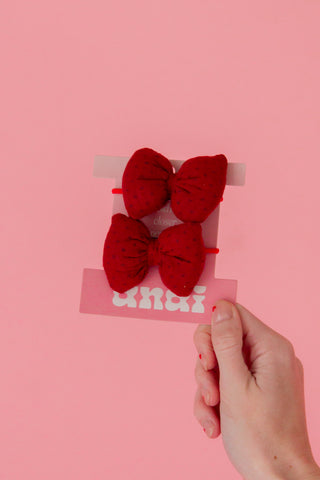 Puffy Bow Ponytail Pack