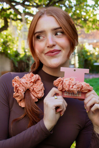 Ginger Snap Jumbo Scrunchie