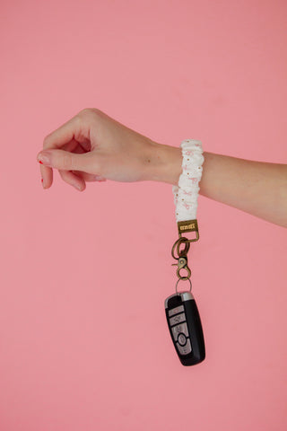 Dotted Bow Keychain