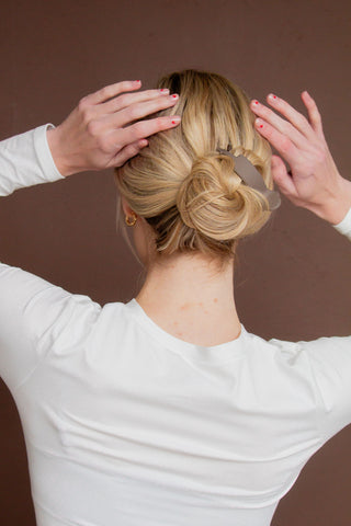 Jumbo Brown Ponytail Claw Clip