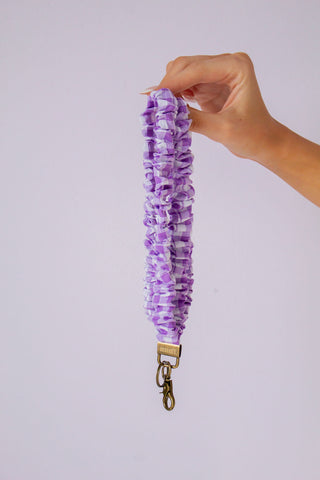 Iris Gingham Lanyard
