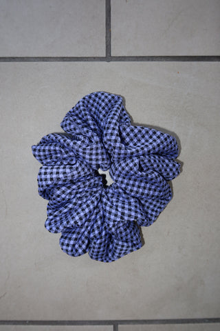 Twilight Gingham Jumbo Scrunchie