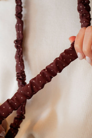 Flecked Mocha Lanyard