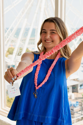 Pink Fresh Page Lanyard