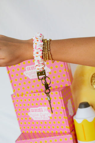 Katie Lynn Floral Keychain
