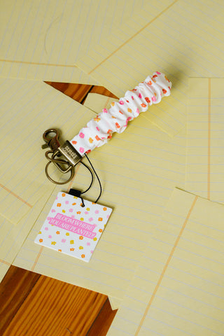 Katie Lynn Floral Keychain