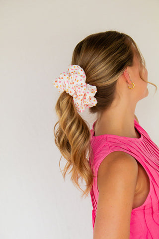 Katie Lynn Floral Jumbo Scrunchie