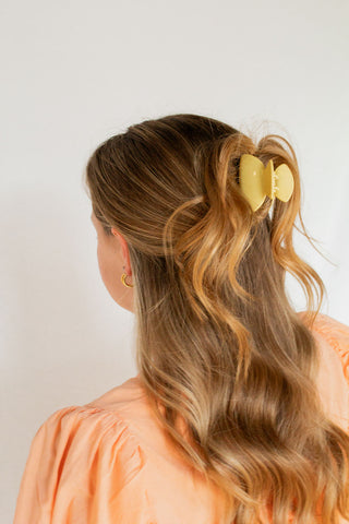 Mini Tangerine Claw Clip