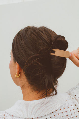 Skinny Ponytail Claw Clip