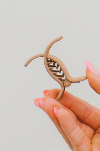 Skinny Ponytail Claw Clip