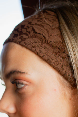 Florence Lace Stretchy Headband