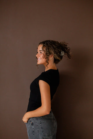 Cloudy Octopus Claw Clip