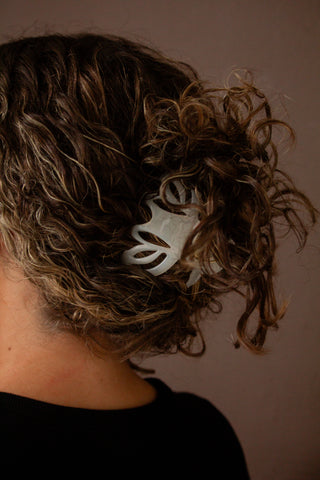 Cloudy Octopus Claw Clip