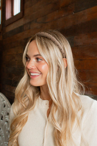 Pin Dotted Headband